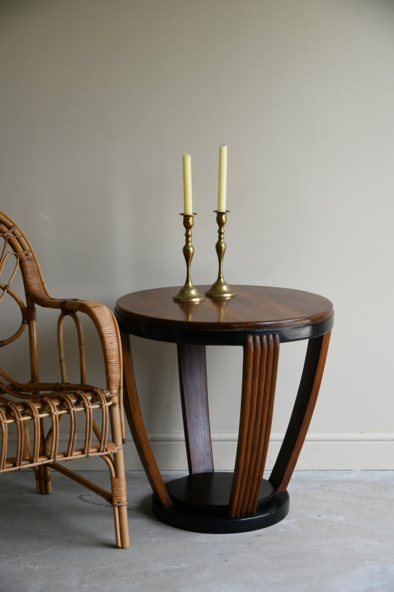 Round Art Deco Occasional Tables