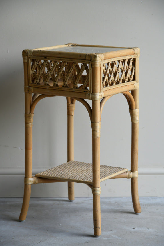 Retro Cane Side Table