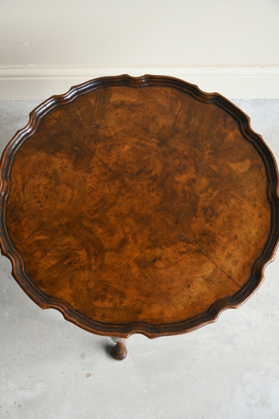 Walnut Pie Crust Coffee Table