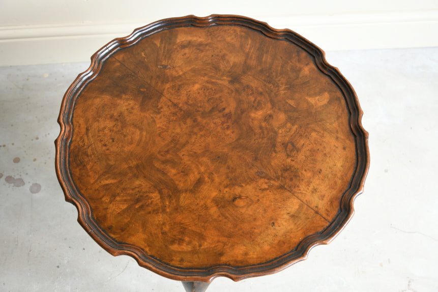 Walnut Pie Crust Coffee Table