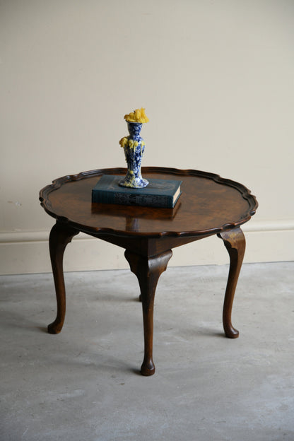 Walnut Pie Crust Coffee Table