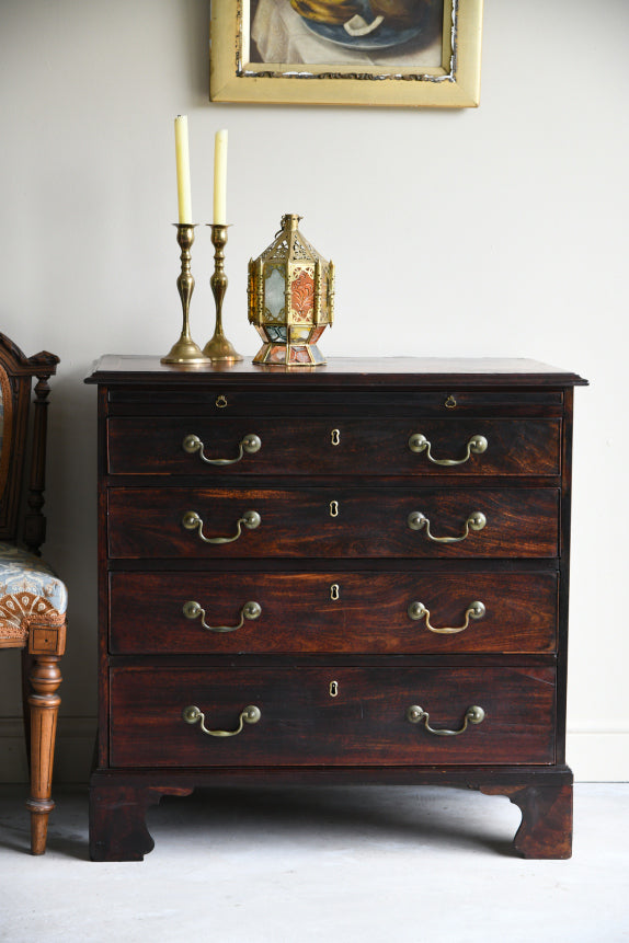 Antique Mahogany Bachelors Chest