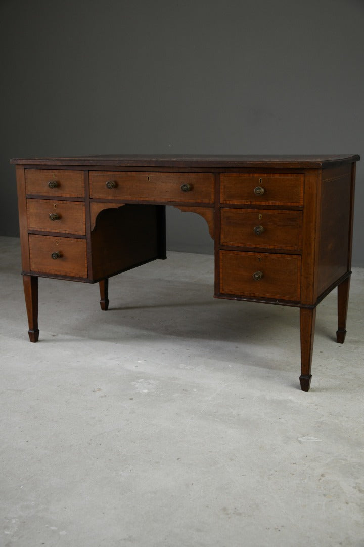 Edwardian Mahogany Desk