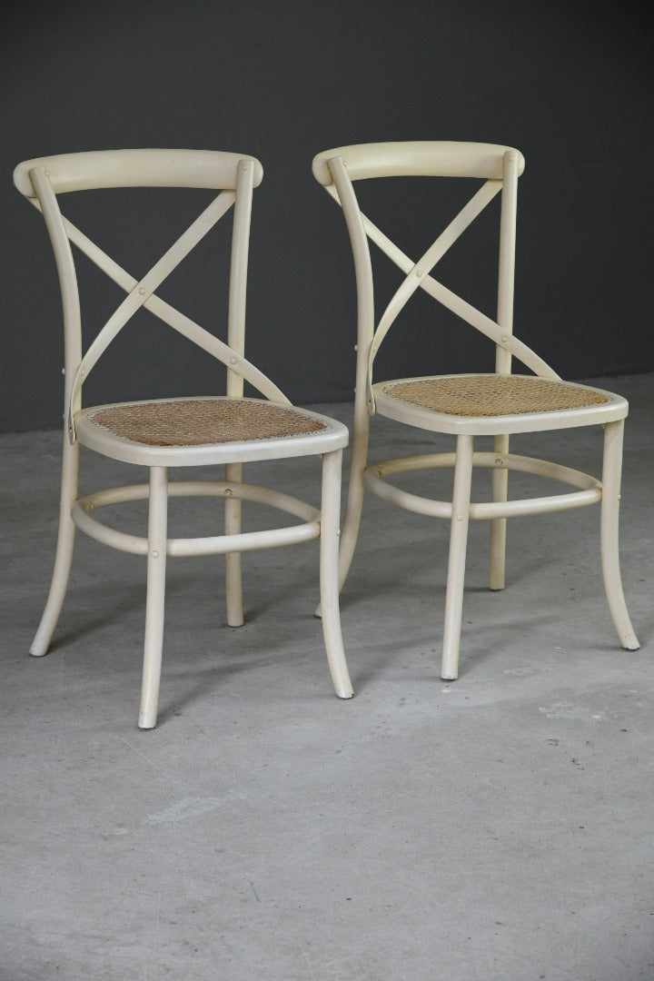 Pair Bistro Style Kitchen Chairs