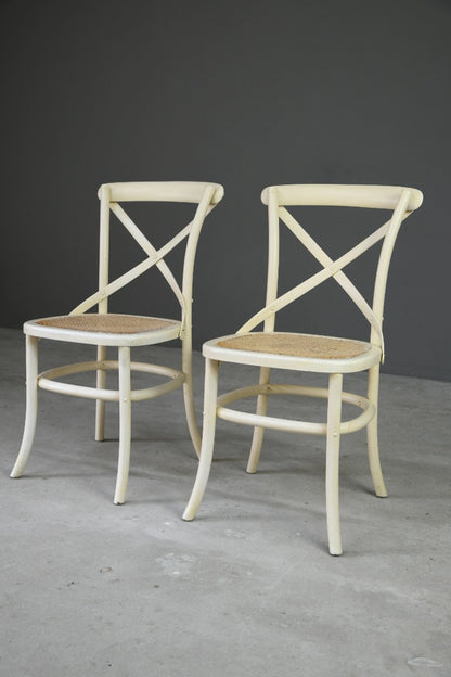 Pair Bistro Style Kitchen Chairs