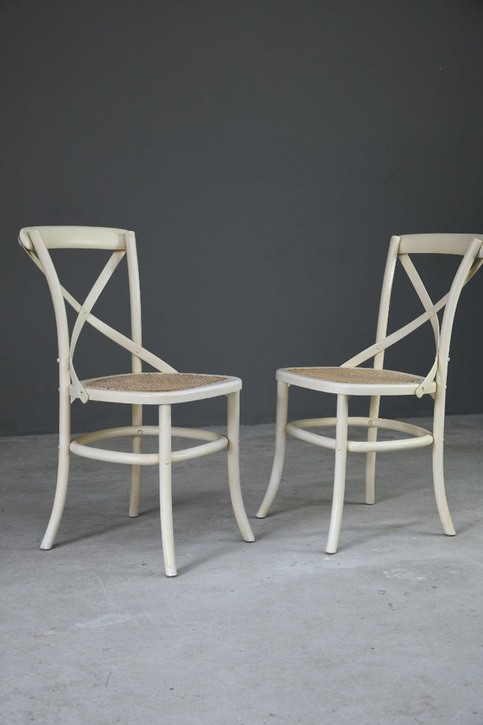 Pair Bistro Style Kitchen Chairs