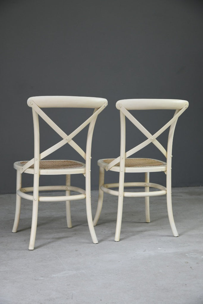 Pair Bistro Style Kitchen Chairs