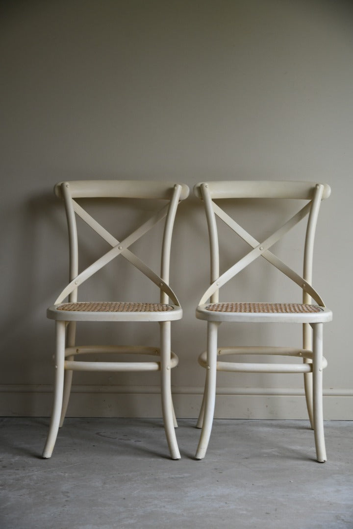 Pair Bistro Style Kitchen Chairs