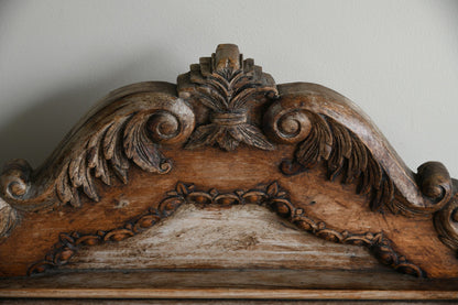 Pine Antique Style Pine Settle