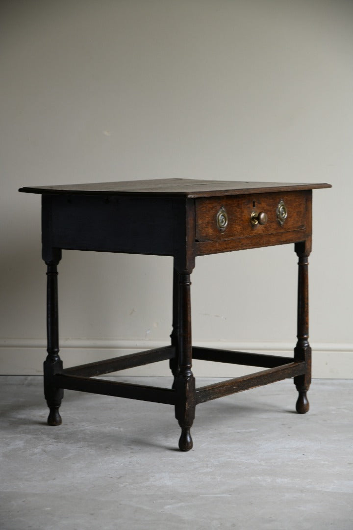 18th Century Oak Side Table