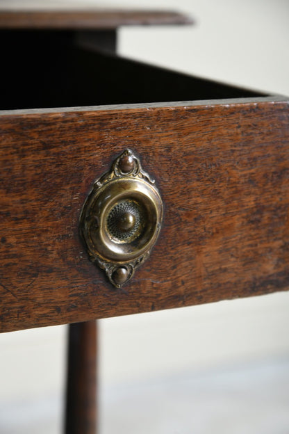 18th Century Oak Side Table