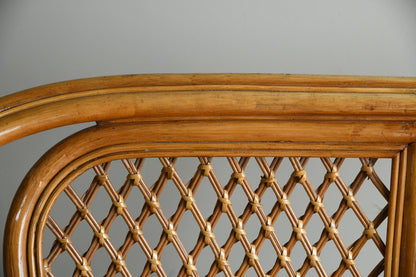 Vintage Cane Sofa