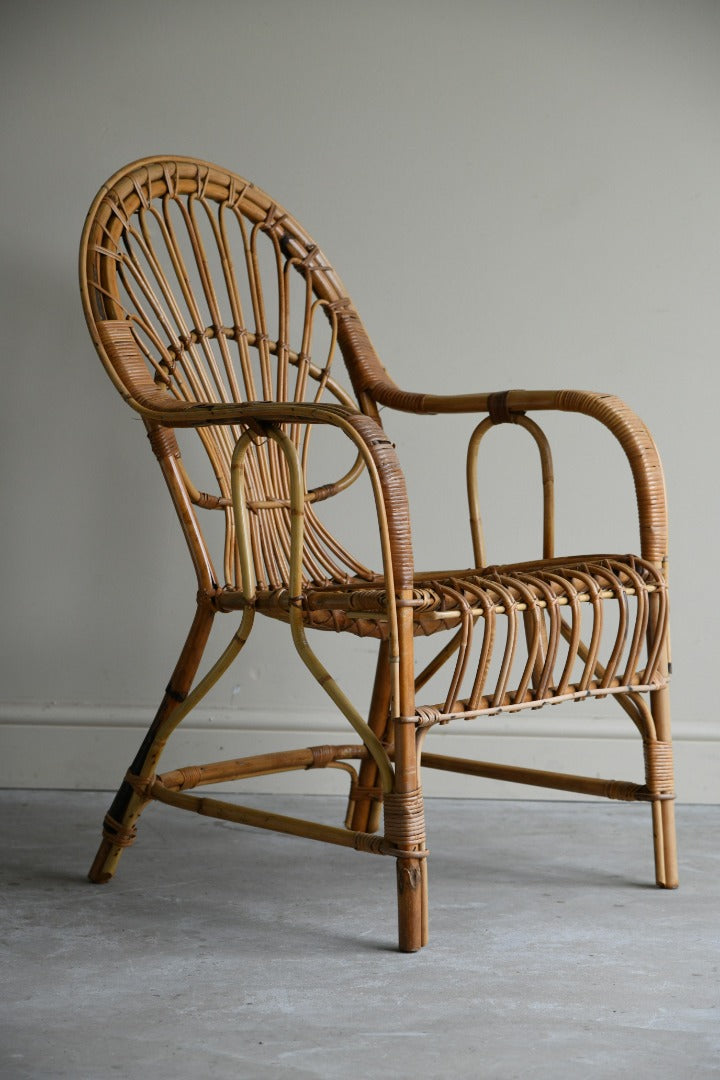 Single Retro Cane Chair