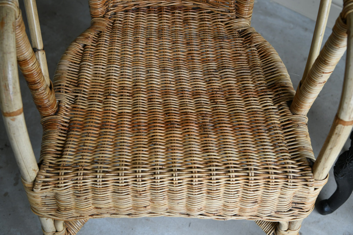 Single Wicker Chair