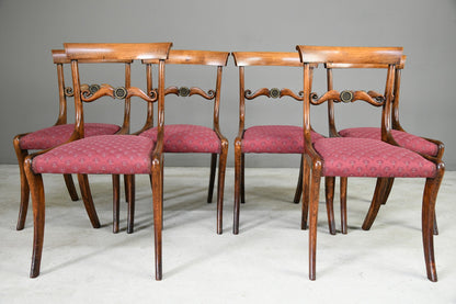 Set 6 Regency Dining Chairs