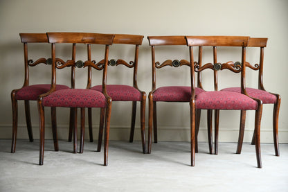 Set 6 Regency Dining Chairs