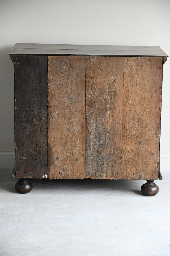 Early 18th Century Walnut & Oak Chest of Drawers