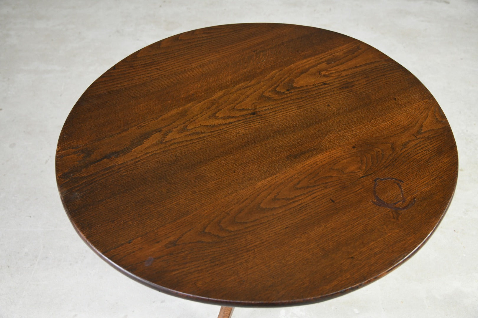 Antique Oak Tilt Top Table