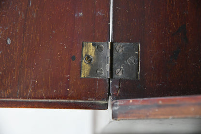 Edwardian Antique Mahogany Glazed Bookcase