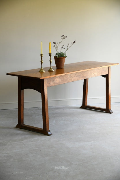 Heals Letchworth Arts & Crafts Oak Table