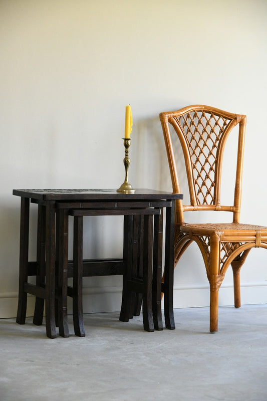 Nest of Three Eastern Side Tables