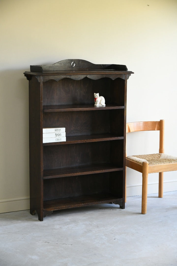 Deep deals oak bookcase