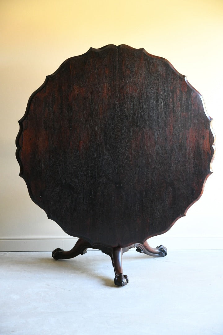 William IV Rosewood Tilt Top Table