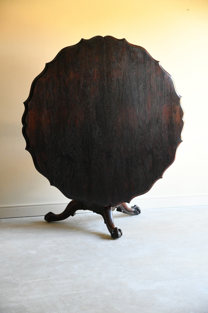 William IV Rosewood Tilt Top Table