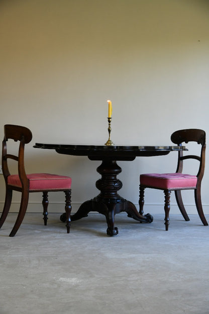 William IV Rosewood Tilt Top Table