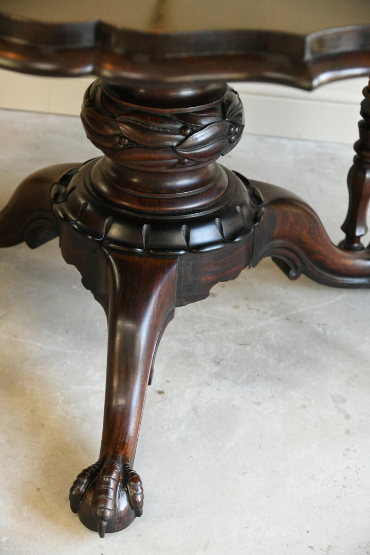 William IV Rosewood Tilt Top Table