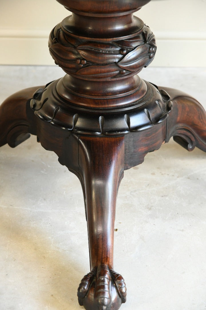 William IV Rosewood Tilt Top Table