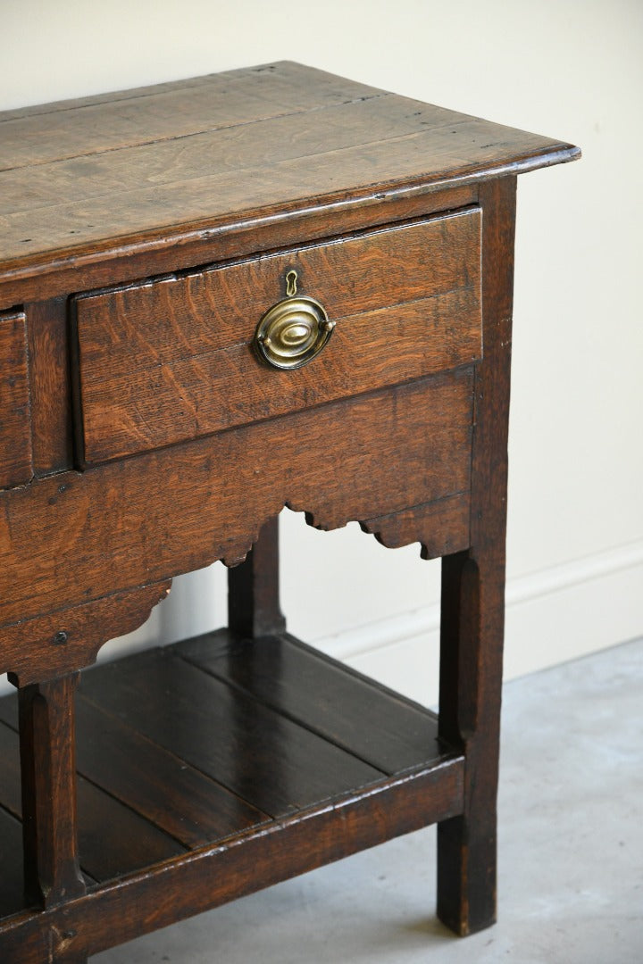 Georgian Oak Dresser Base