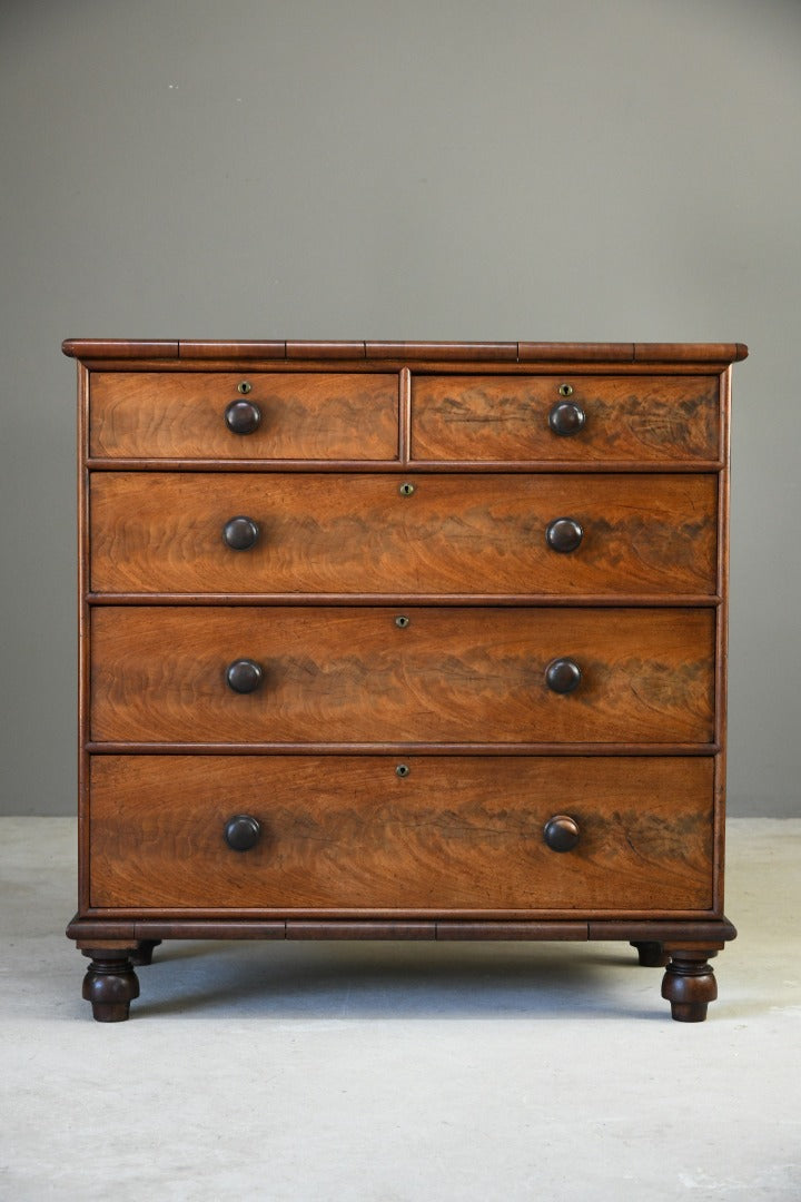 Mahogany Straight Front Chest of Drawers