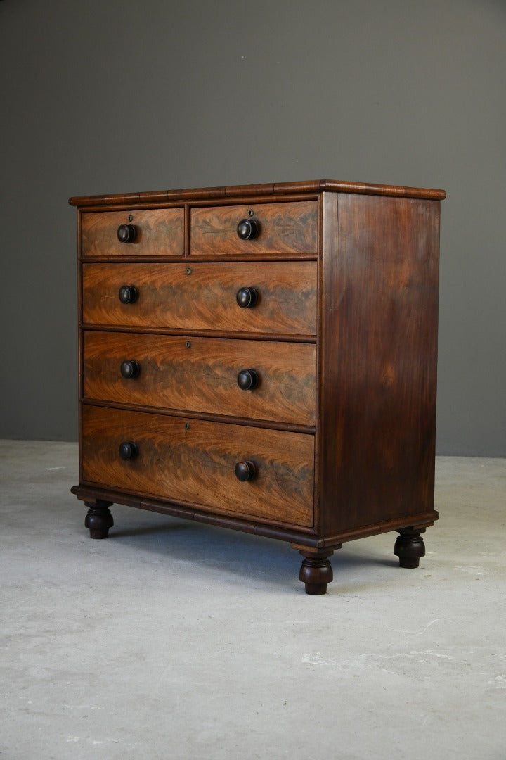 Mahogany Straight Front Chest of Drawers