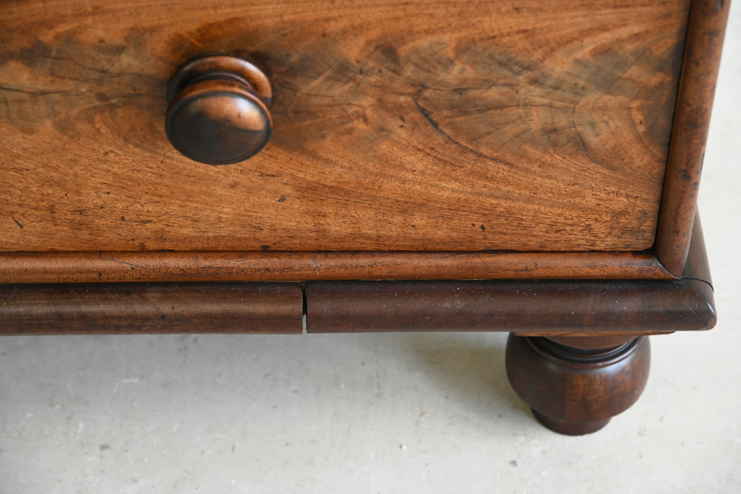 Mahogany Straight Front Chest of Drawers