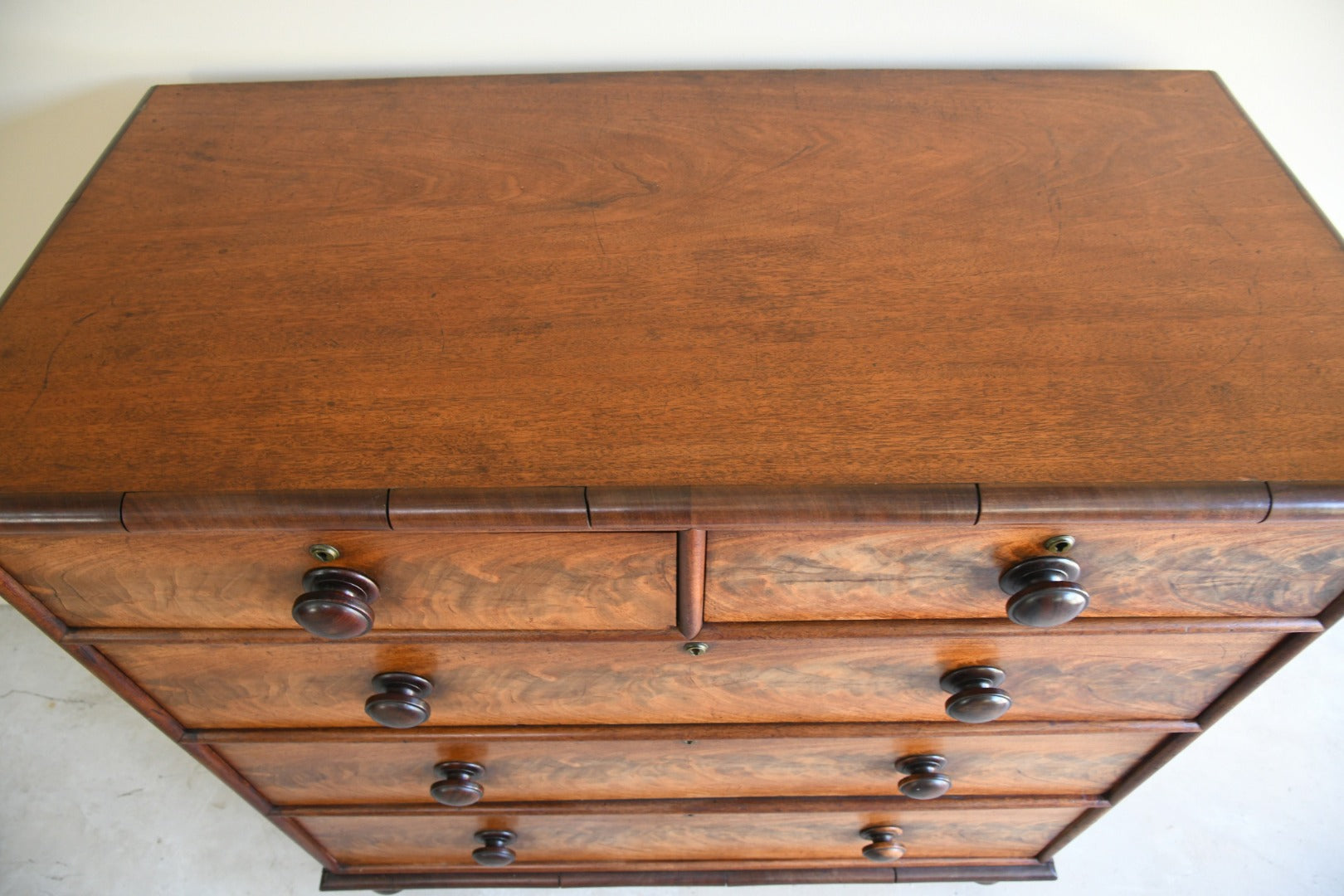 Mahogany Straight Front Chest of Drawers