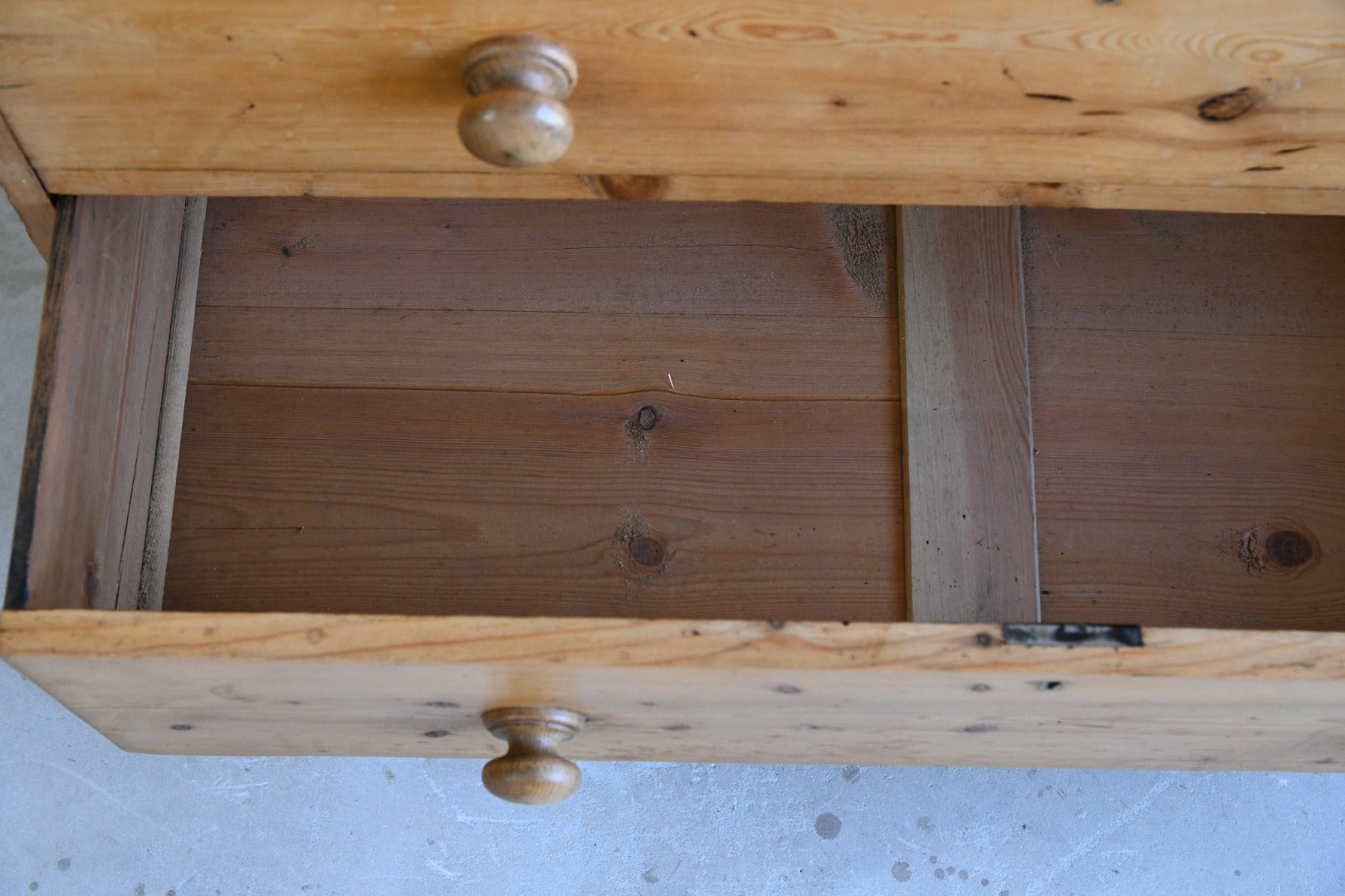 Antique Stripped Pine Chest of Drawers