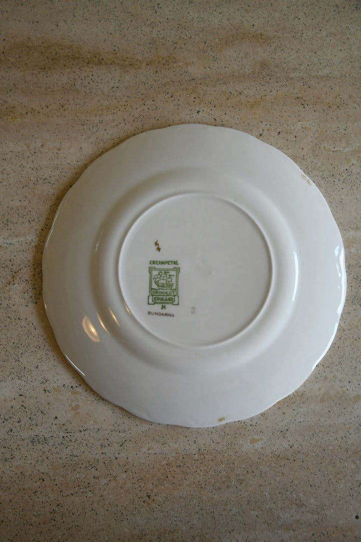 5 Grindley Cream Petal Bundarra Small Plate