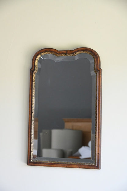 Queen Anne Style Walnut Mirror