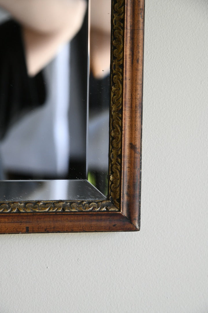 Queen Anne Style Walnut Mirror