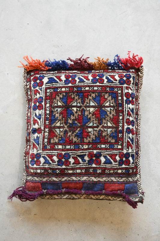 Afghan Baluch Wool Cushion