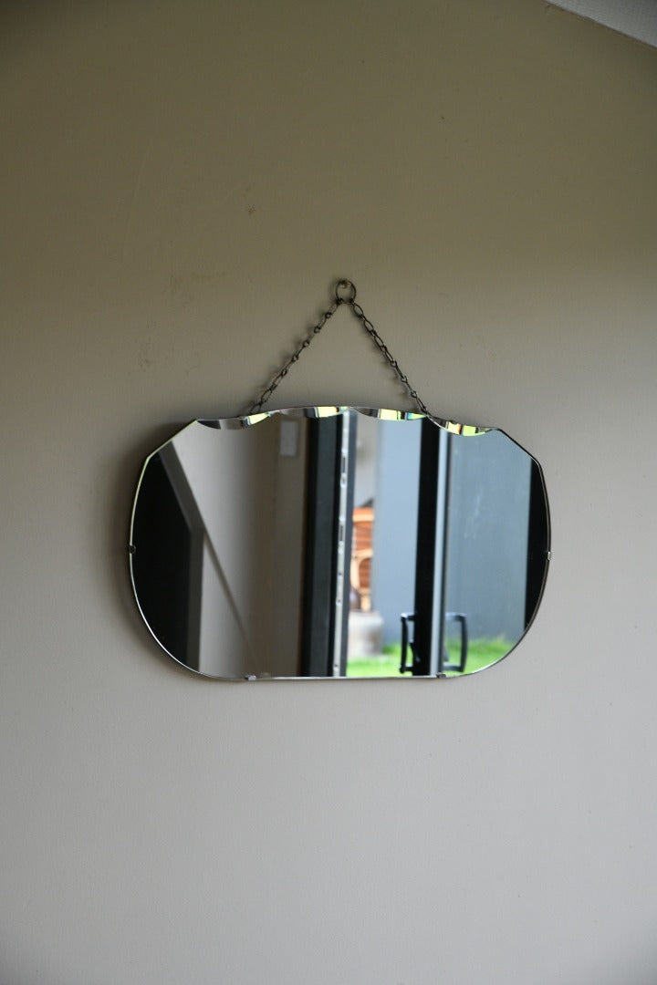 Vintage Frameless Mirror