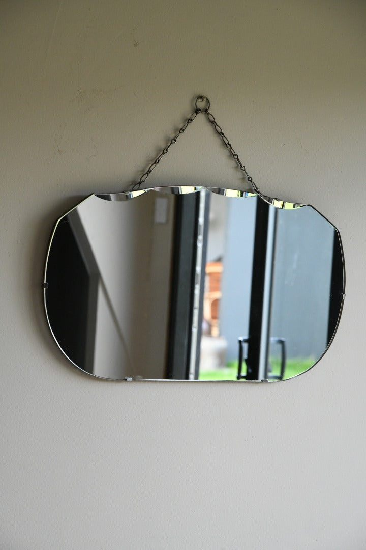 Vintage Frameless Mirror