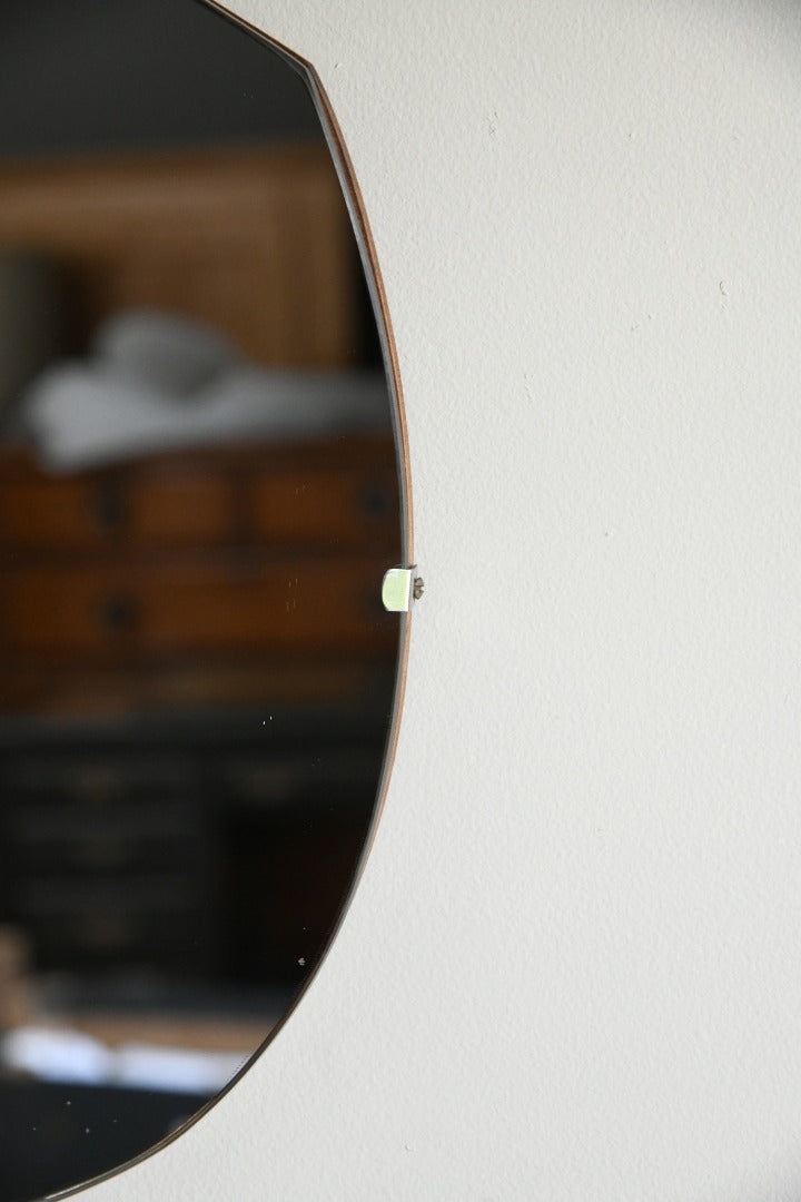 Vintage Frameless Mirror