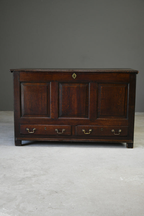 18th Century Oak Mule Chest