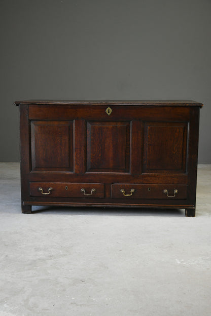 18th Century Oak Mule Chest