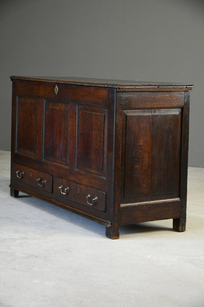 18th Century Oak Mule Chest