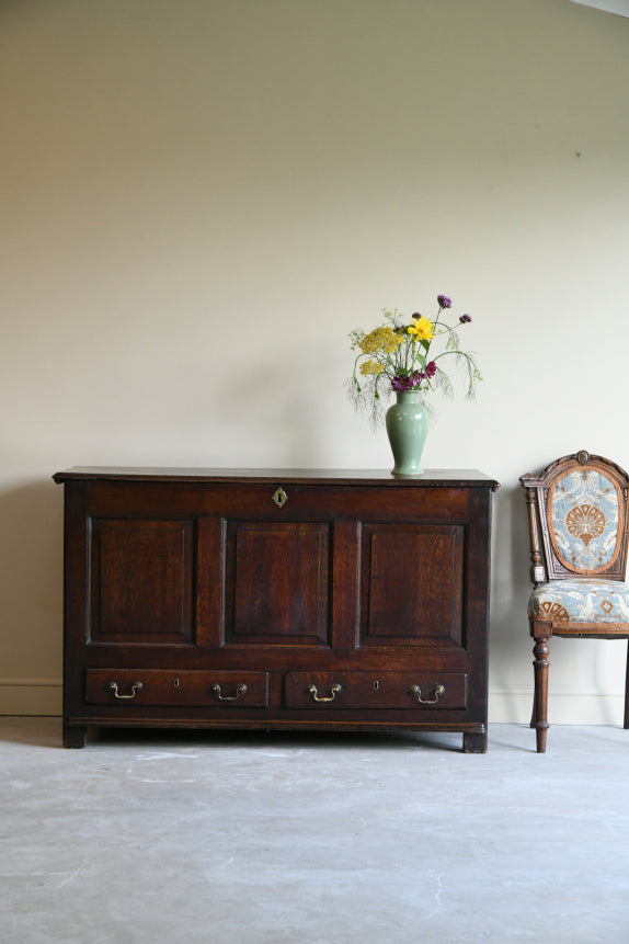 18th Century Oak Mule Chest