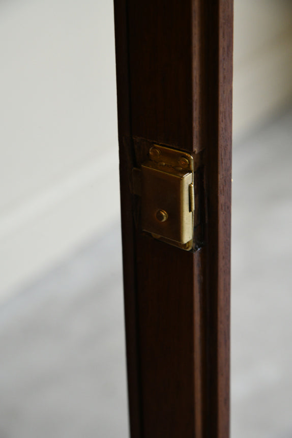 1930s Walnut Glazed Bookcase