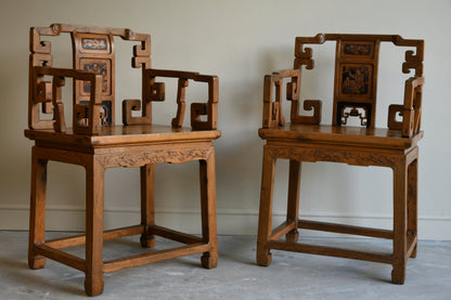 Antique Chinese Side Chairs